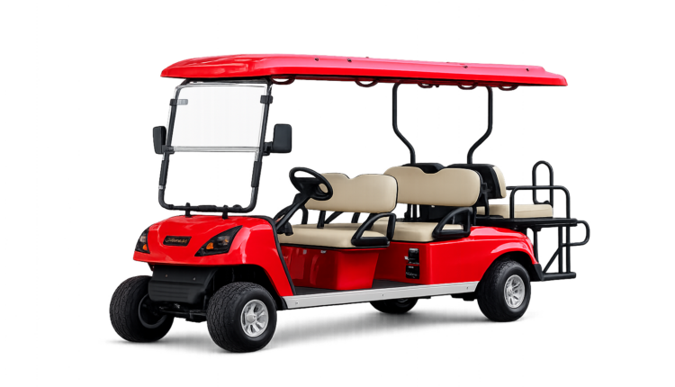 Marshell DG-C4+2 Electric Golf Cart | 6-Seater Utility Cart